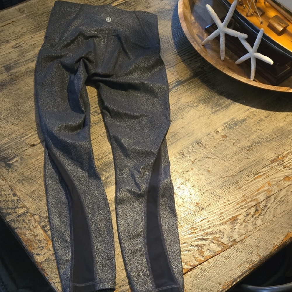 lululemon athletica Shimmering Charcoal Leggings